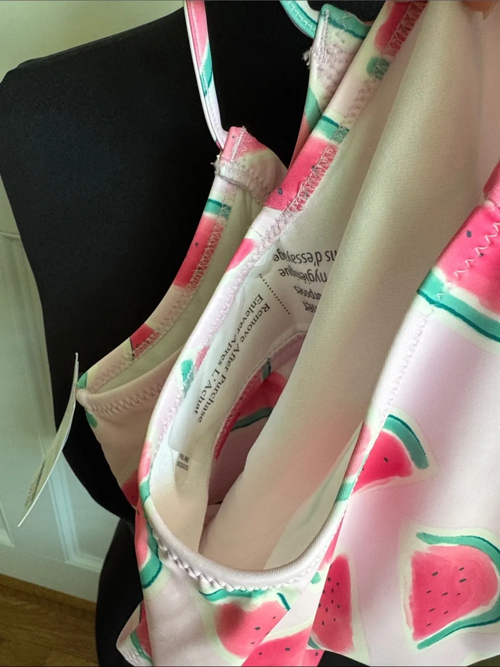Carter's Pink Watermelon Halter One-Piece Swimsuit